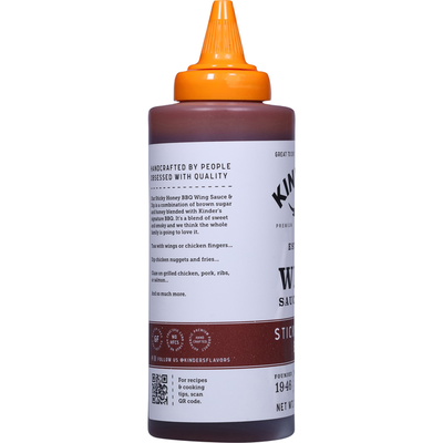Kinder's Sticky Honey BBQ Wing Sauce & Dip