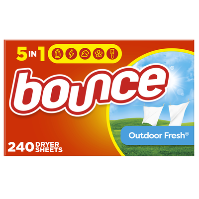 Bounce Fabric Softener Sheets, Outdoor Fresh