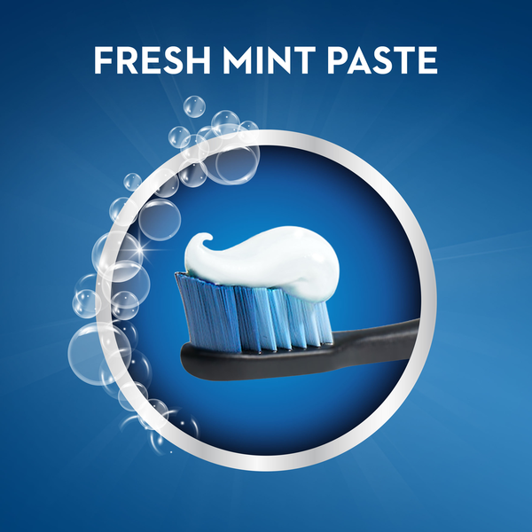 Pasta de dientes Crest para protección contra caries y sarro con bicarbonato y peróxido