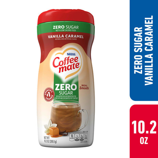 Coffee mate Zero Sugar Vanilla Caramel Powder Coffee Creamer