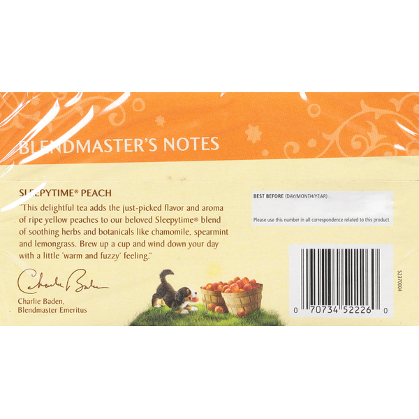 Celestial Seasonings Caffeine Free Peach Herbal Tea