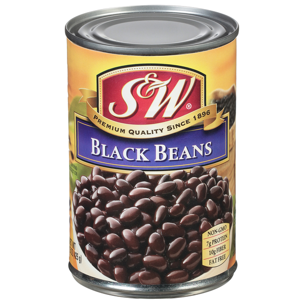 S&W Frijoles Negros - Legumbres de Calidad Premium