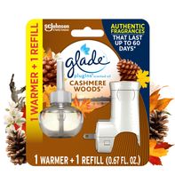 Kit de démarrage de désodorisant à huile parfumée Glade PlugIns