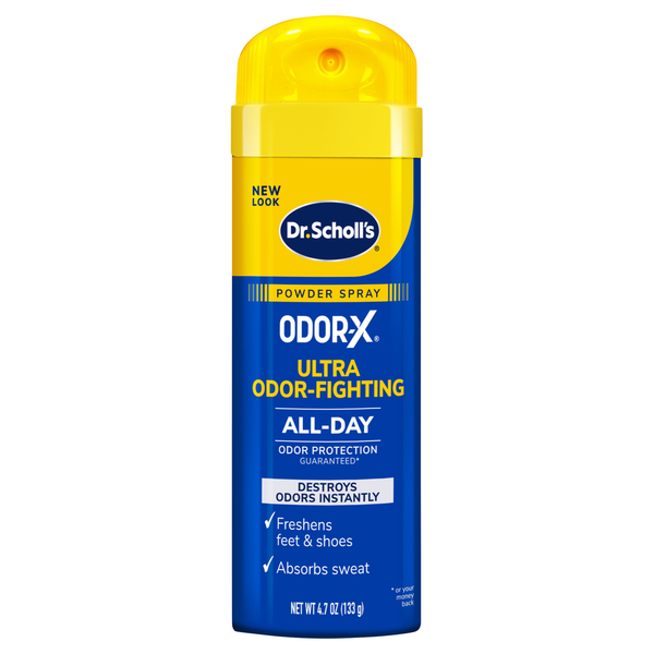 Spray en polvo ultra antiolor de Dr. Scholl's