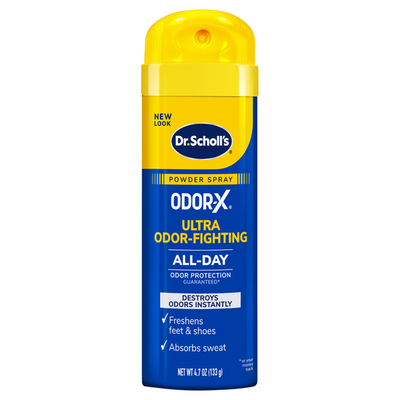 Spray en polvo ultra antiolor de Dr. Scholl's