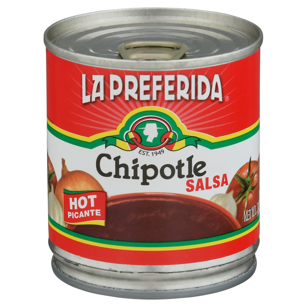 La Preferida Chipotle Salsa Picante Caliente