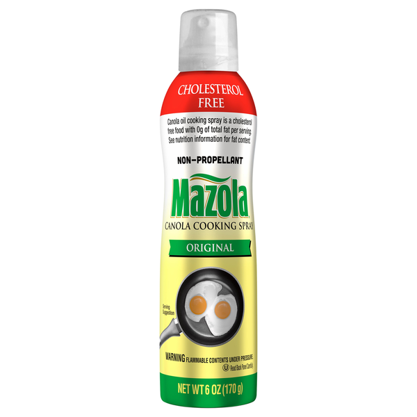 Mazola Spray de Cocina de Canola, Original, Sin Propelente