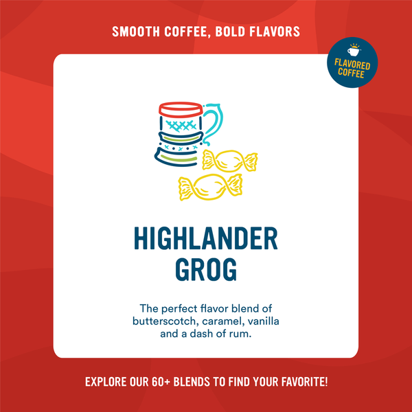 Café Molido de Tueste Claro Highlander Grog de Cameron