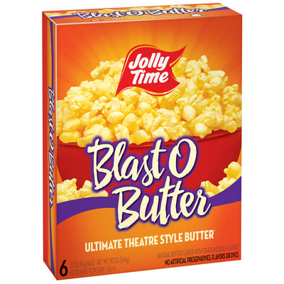 Jolly Time Blast O Butter Palomitas de Maíz para Microondas