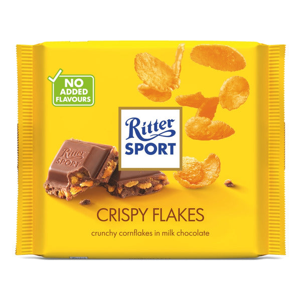 Ritter Sport Milk Chocolate with Crispy Flakes