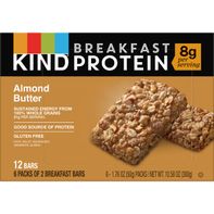 Barras de Proteína para Desayuno KIND - Mantequilla de Almendra