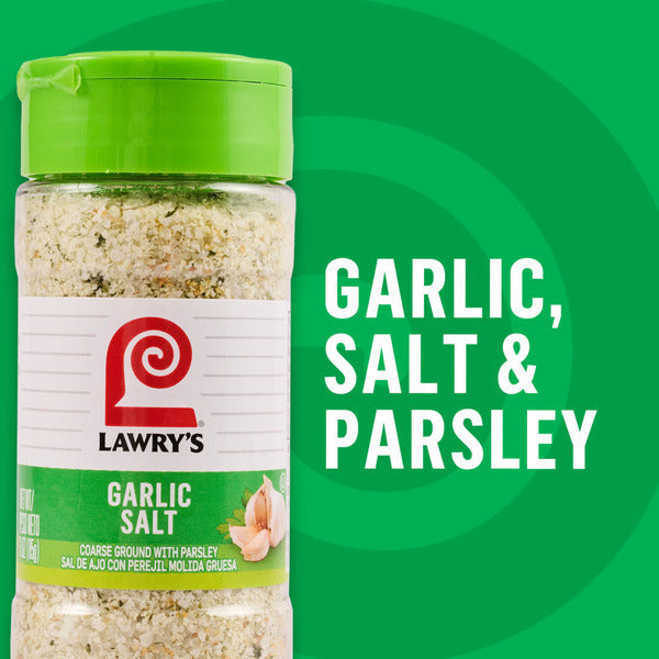 LAWRY'S Sal de Ajo con Perejil en Grano Grueso