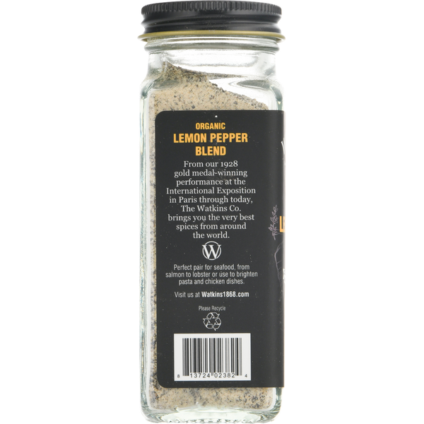 Mélange de poivre au citron biologique Watkins