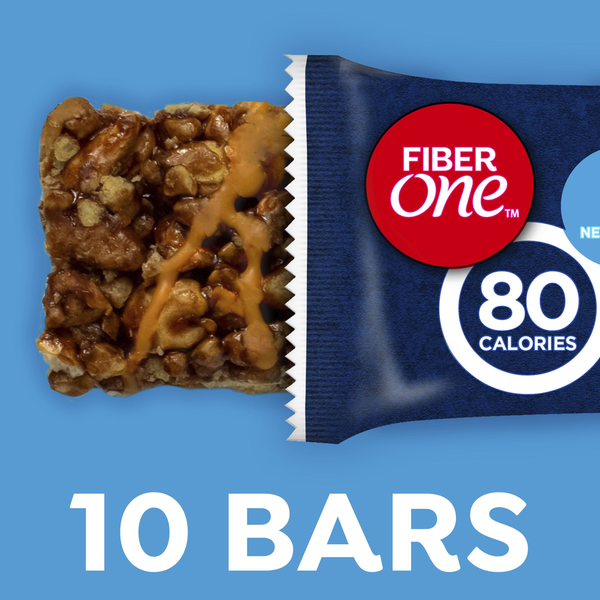 Barres de collation Fiber One 80 calories au chocolat et au beurre de cacahuète