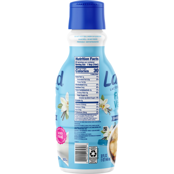 Crema de Vainilla Francesa Sin Lactosa Lactaid