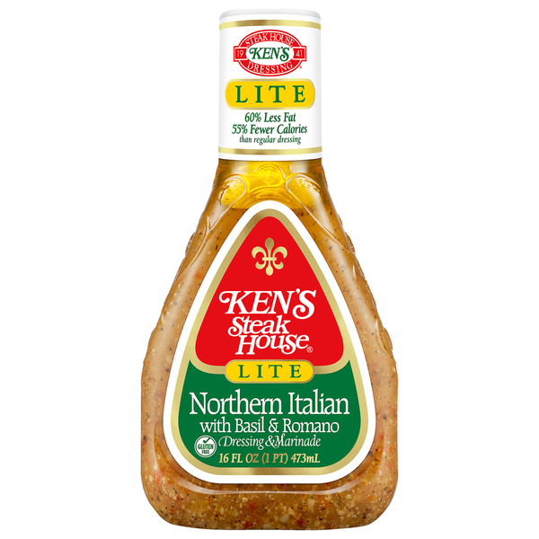 Vinaigrette et Marinade Lite Italienne du Nord de Ken's Steak House