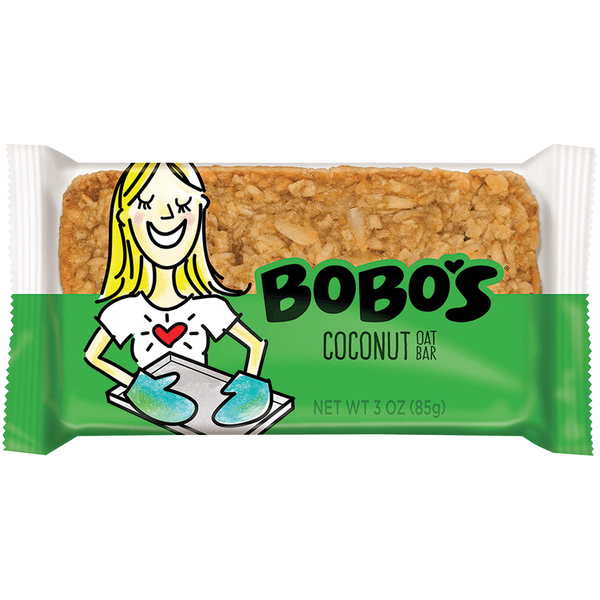 Barre d'avoine à la noix de coco de Bobo