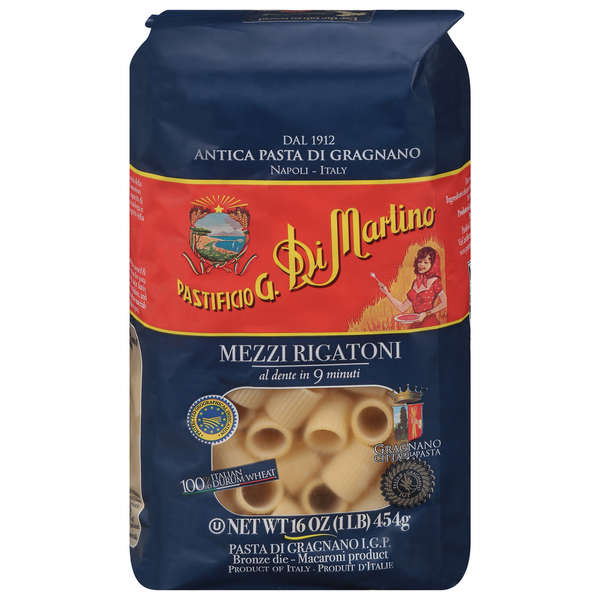 Pastificio Di Martino Mezzi Rigatoni - Pasta Italiana Premium