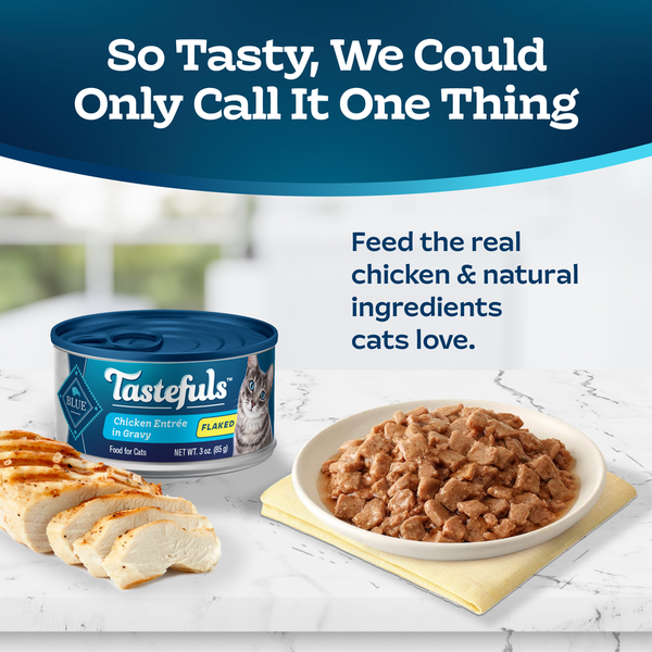 Blue Buffalo Tastefuls Comida Húmeda Natural para Gatos Adultos