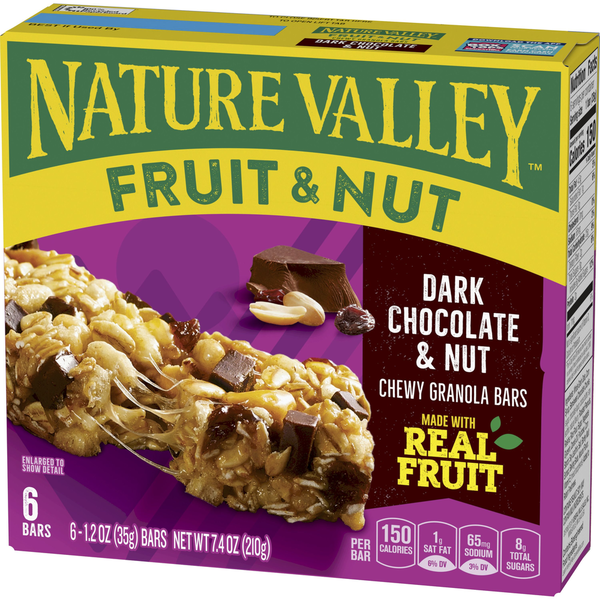 Nature Valley Dark Chocolate Nut Granola Bars