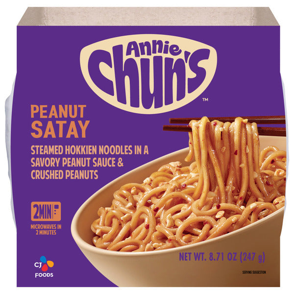 Bol de nouilles au satay de cacahuète d'Annie Chun