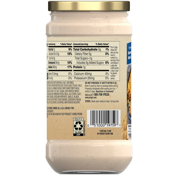 Sauce Alfredo Homestyle Prego