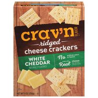 Crav'n Flavor White Cheddar Cheese Crackers