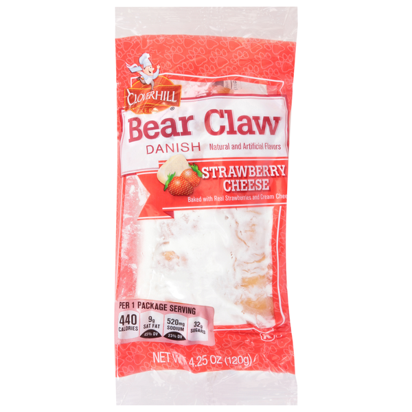 Clover Hill Strawberry Cheese Bear Claw