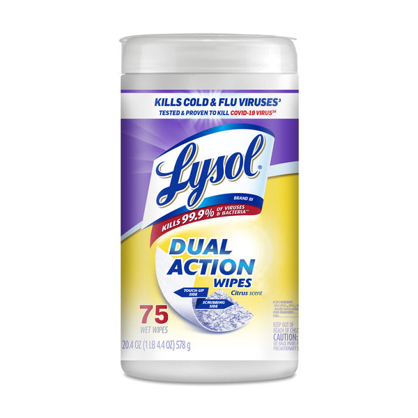 Lingettes antibactériennes multi-surfaces Lysol - Agrumes