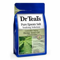 Dr Teal’s Pure Epsom Salt Soak with Hemp Seed Oil