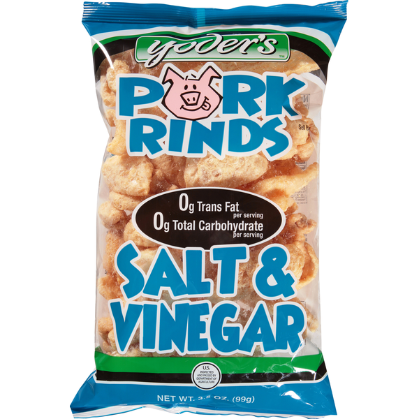 Yoder's Salt & Vinegar Pork Rinds