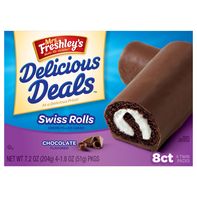 Roulés suisses au chocolat de Mrs. Freshley