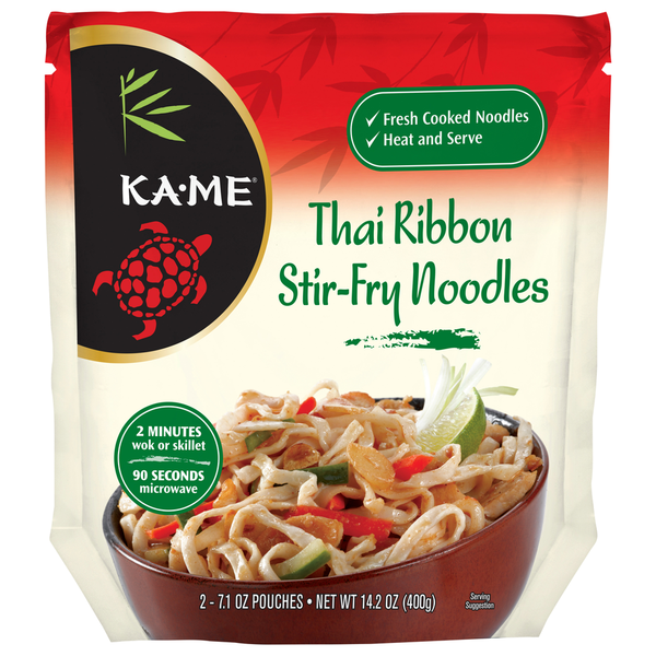 KA-ME Thai Ribbon Stir-Fry Noodles