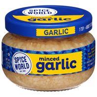 Spice World Minced Garlic - Premium Cooking Paste