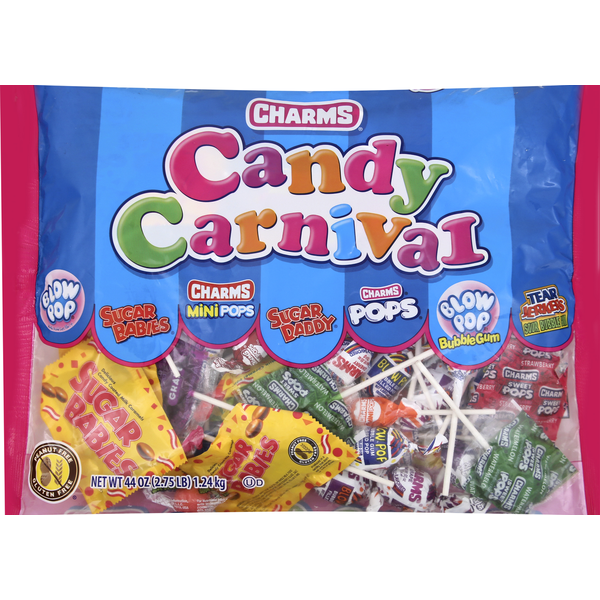 Chupetines de Caramelo Asortidos Charms