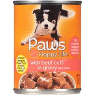 Paws Happy Life Beef Cuts In Gravy Dog Food