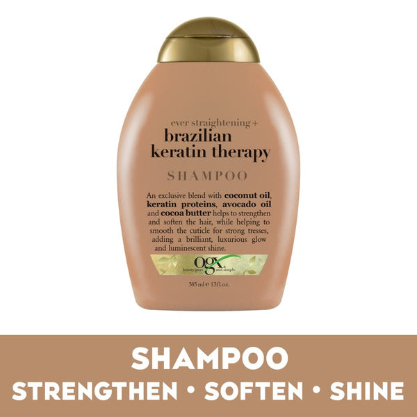 Champú OGX Ever Straightening Brazilian Keratin