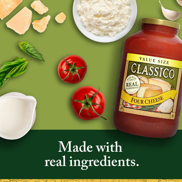 Sauce à spaghetti tomate quatre fromages Classico