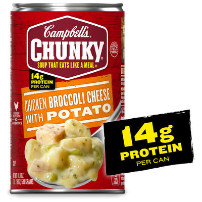 Soupe au poulet, brocoli et fromage de Campbell