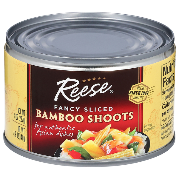 Tiges de bambou tranchées de Reese, qualité supérieure