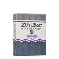 Savon au lait de chèvre et charbon Zum