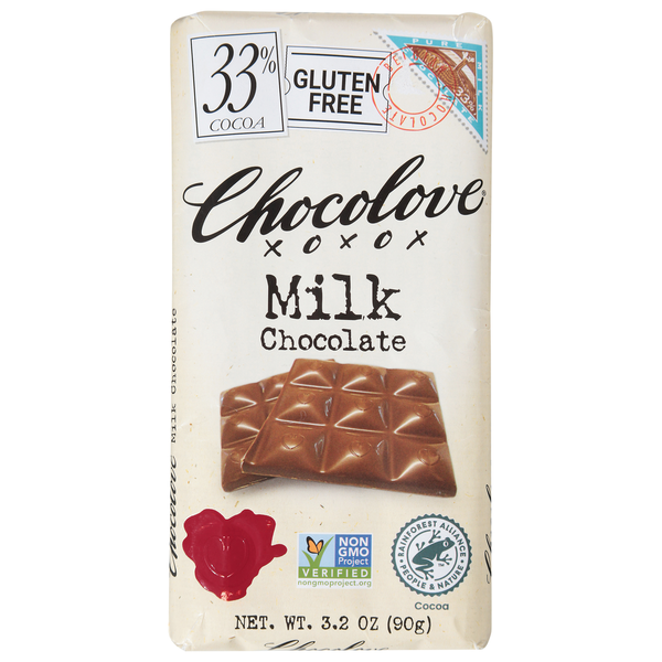 Barre de chocolat au lait Chocolove