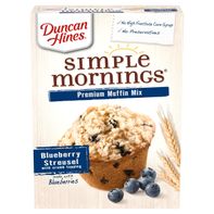 Mezcla de Streusel de Arándano Duncan Hines Simple Mornings