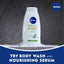 NIVEA Body Wash with Basil and White Tea