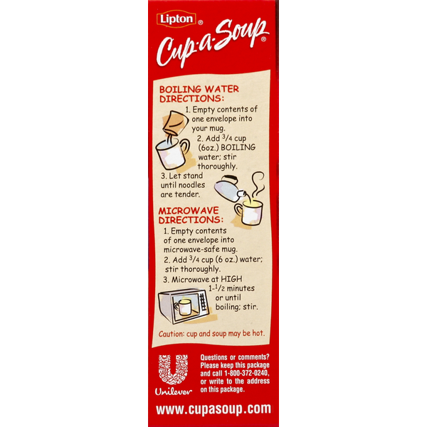 Lipton Instant Chicken Noodle Soup with White Meat