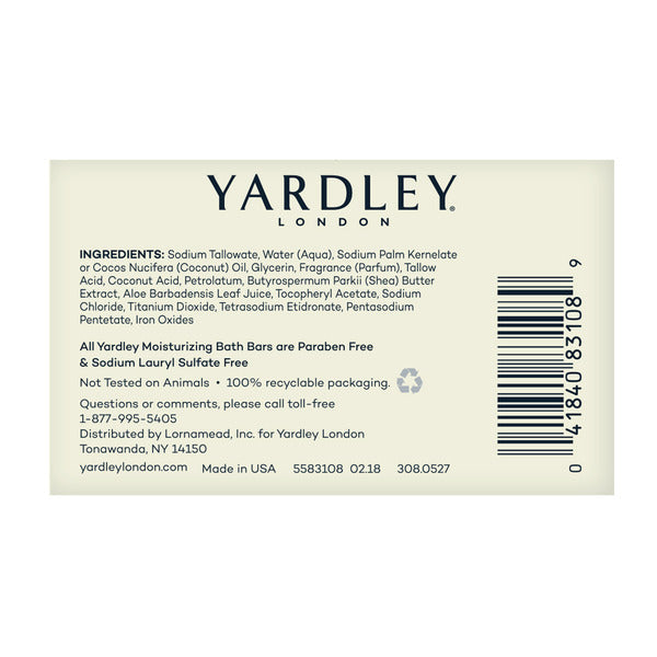 Yardley London Crème de Coco Savon Hydratant