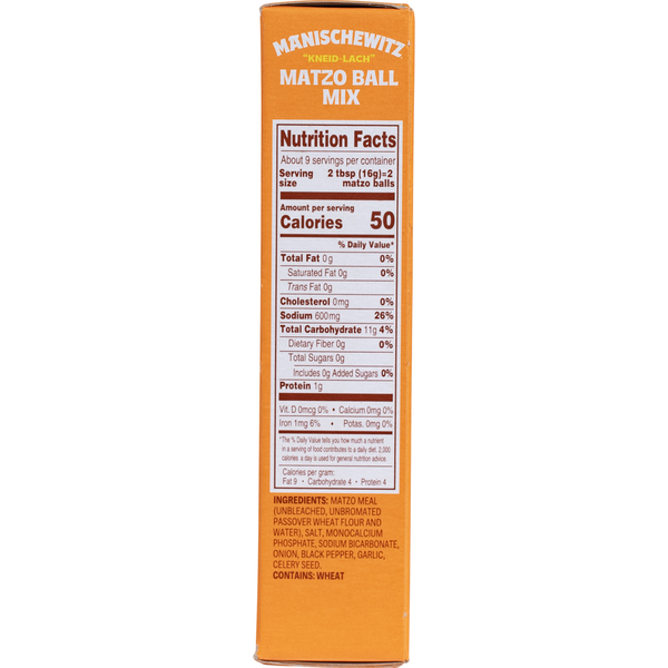 Manischewitz Classic Style Matzo Ball Mix