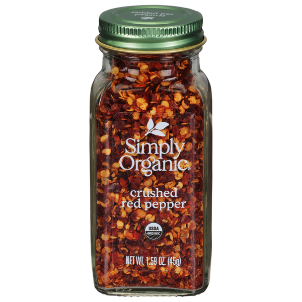 Piment Rouge Écrasé Bio Simply Organic