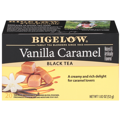 Té Negro de Caramelo y Vainilla Bigelow