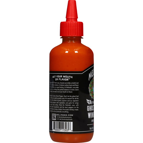 Sauce pour ailes de poulet crémeuse au piment fantôme de Melinda